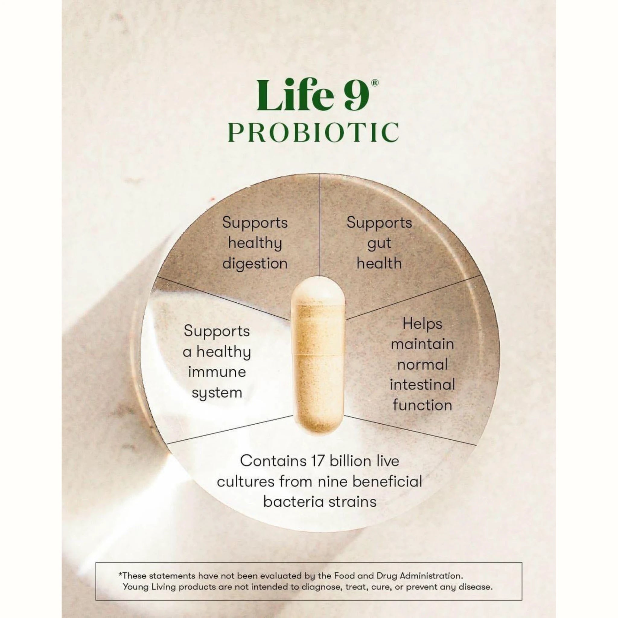 Life 9 voedingssupplement voor een sterk immuunsysteem en darmgezondheid – ondersteunt balans, helpt bij afvallen en gezonde gewoontes.