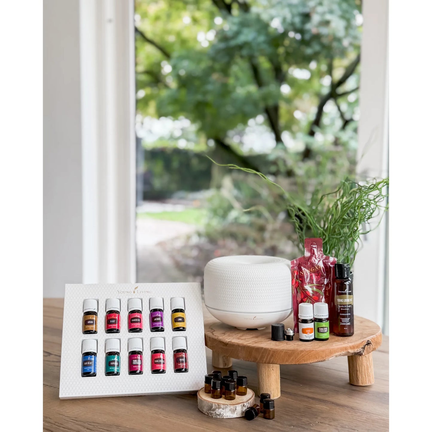 Ondersteun je luchtwegen natuurlijk met de Macaron Diffuser Starterset bij longontsteking