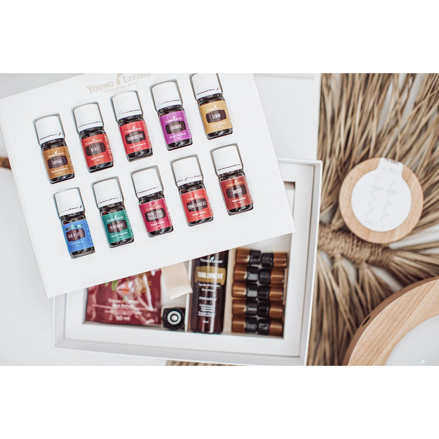 Starterkit met oliën zoals DiGize van Young Living voor verlichting bij darmklachten