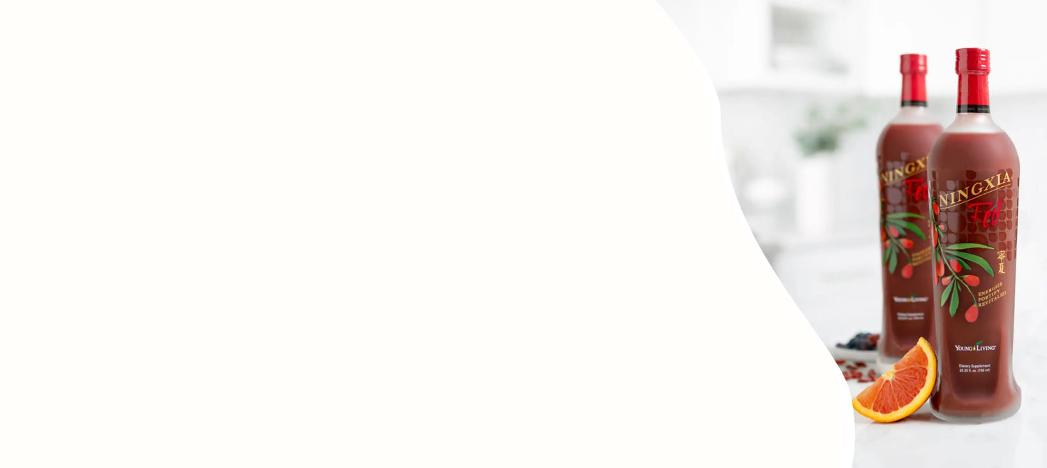 NingXia Red combineert bessen-antioxidanten met een cafeïnevrije samenstelling, bedoeld als dagelijkse ondersteuning van energie en vitaliteit.