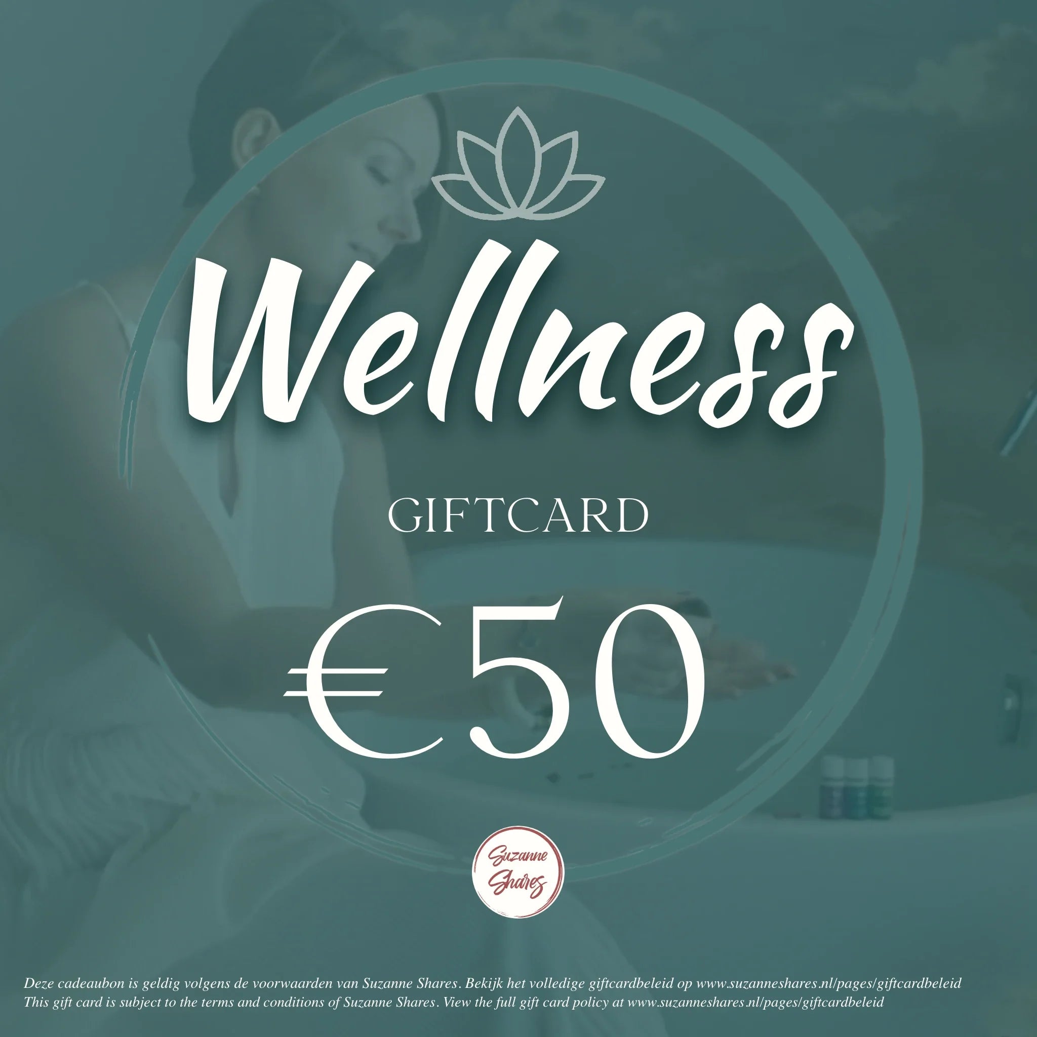 Digitale giftcard collectie van Suzanne Shares  – geef natuurlijke gezondheid, ontspanning en energie cadeau met Young Living-producten.