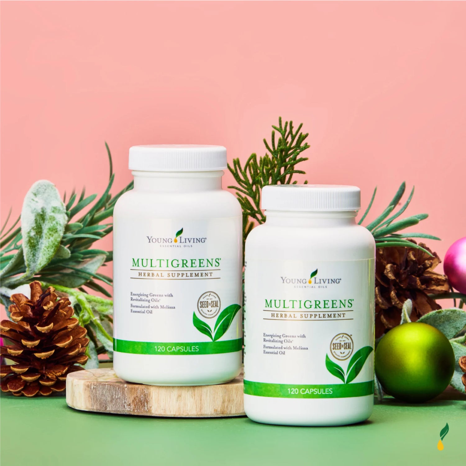 MultiGreens capsules van Young Living – natuurlijke ondersteuning bij bijnieruitputting en chronische vermoeidheid