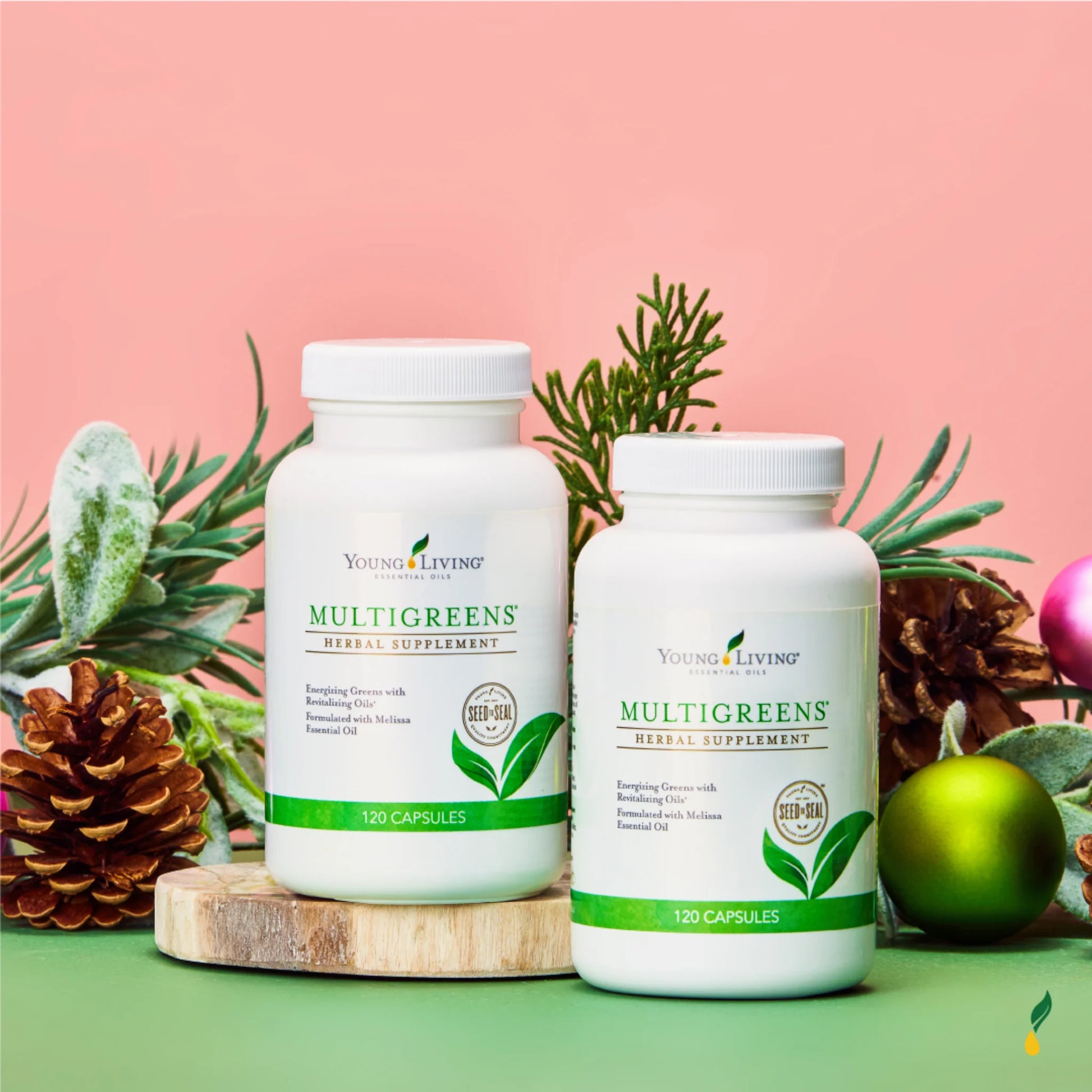 MultiGreens capsules van Young Living – natuurlijke ondersteuning bij bijnieruitputting en chronische vermoeidheid