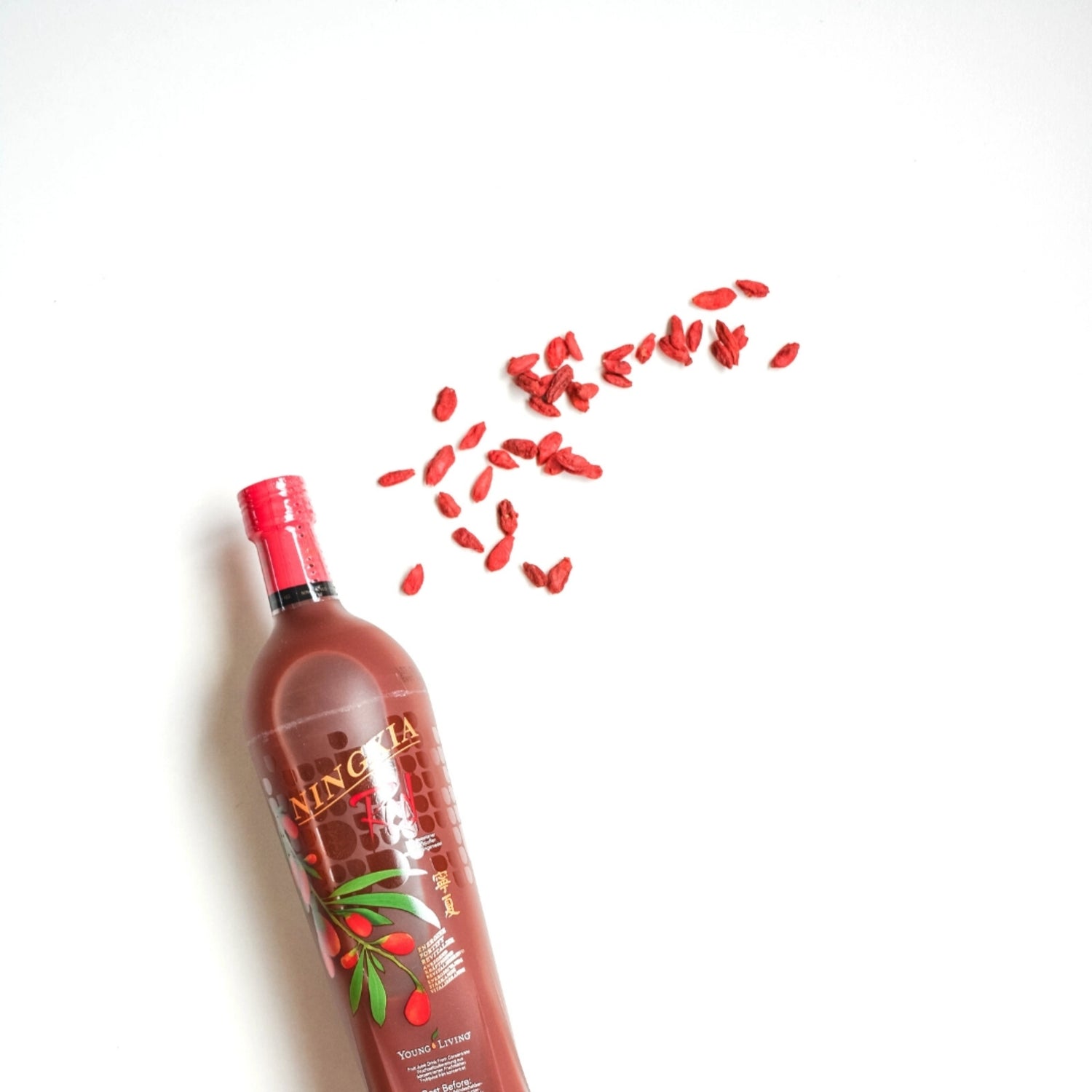NingXia Red van Young Living – krachtige superfood powerdrank met geconcentreerde wolfberry (gojibessen) voor natuurlijke energie, celbescherming en vitaliteit.
