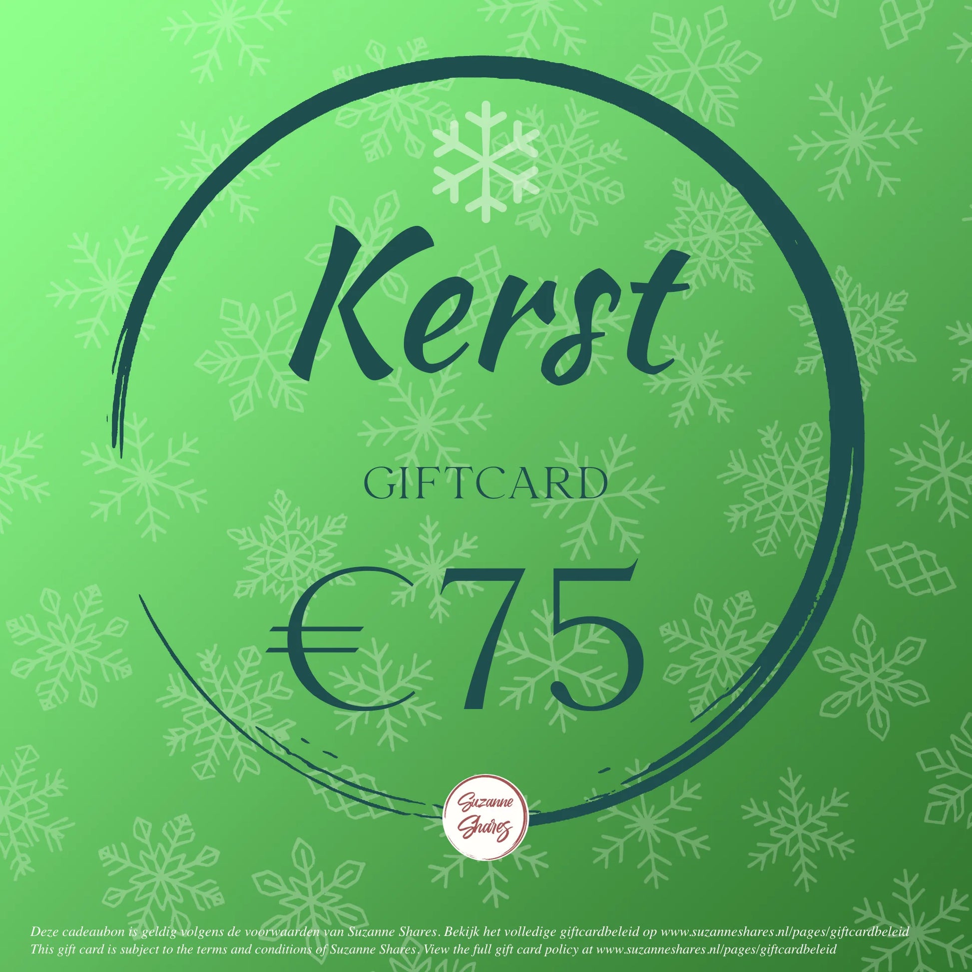 Wellness cadeaubon van €75 voor kerst – perfect om te geven via e-mail, met keuze uit essentiële oliën, self-care producten en iTovi coaching.