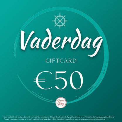 €50 digitale giftcard van Suzanne Shares voor Vaderdag – geef natuurlijke gezondheid, ontspanning en energie cadeau met Young Living-producten.