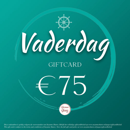 Digitale cadeaubon van €75 voor mannen die bewust leven – ideaal Vaderdagcadeau voor ontspanning, aromatherapie en coaching bij Suzanne Shares.

