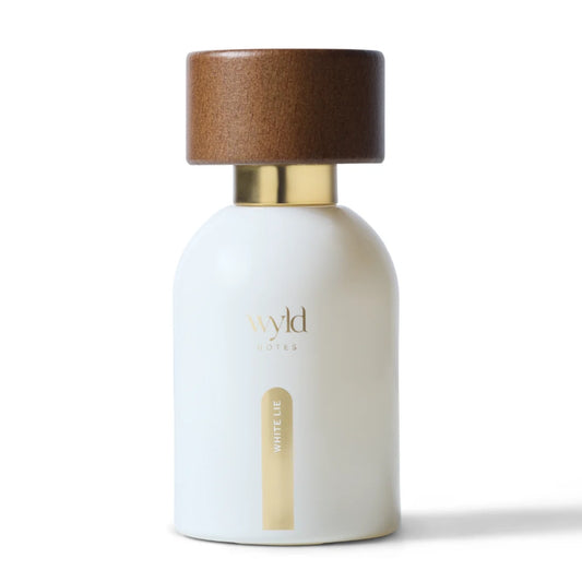 Productafbeelding van White Lie Wyld Notes parfum. 100% natuurlijke en zonder synthetische ingrediënten.