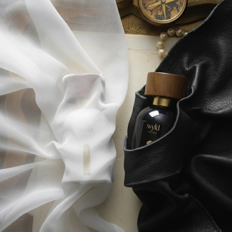 Twee Wyld Notes parfums als layering duo voor het creëren van een persoonlijke signature scent.
